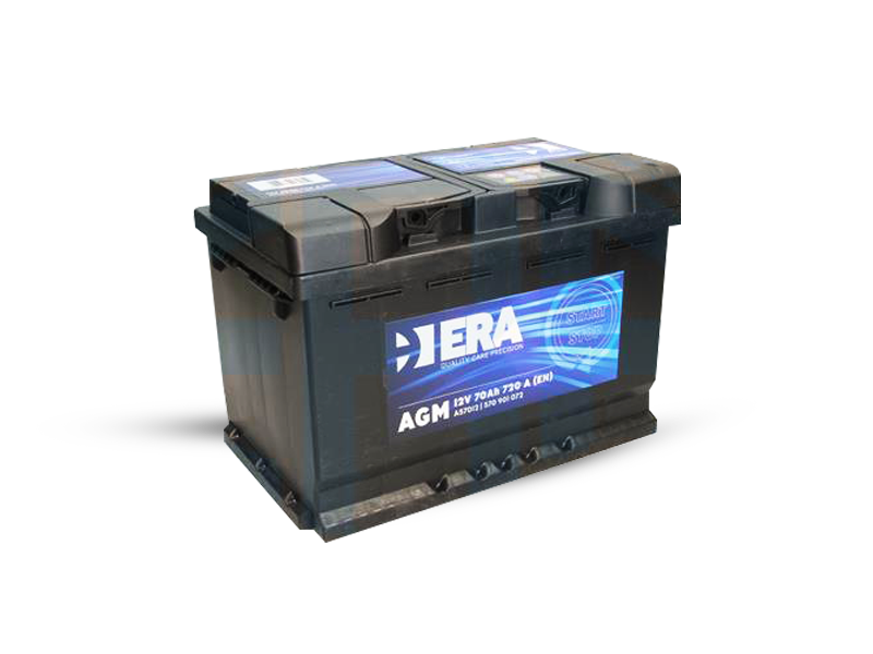 ERA 12V 70Ah Akkumulátor AGM 720A J+